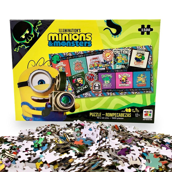Puzzle 1500 Piezas - Minions - Toyng Chile