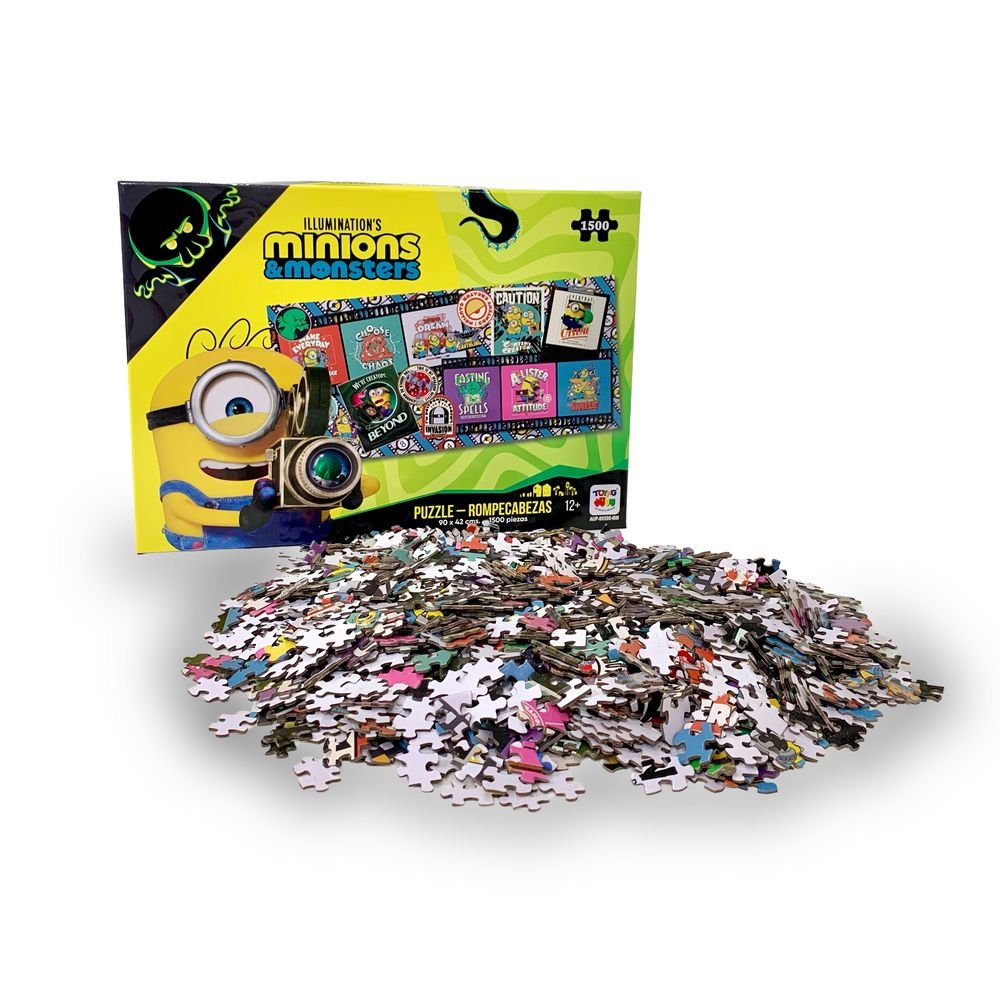 Puzzle 1500 Piezas - Minions - Toyng Chile