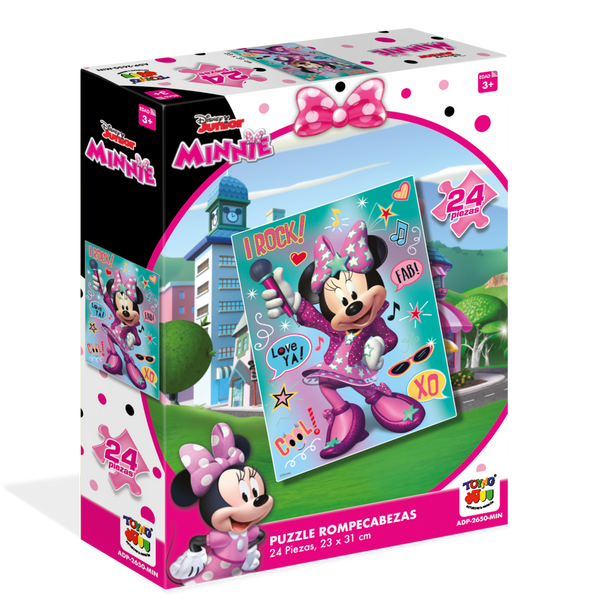 Puzzle 24 Piezas Minnie - Disney - Toyng Chile
