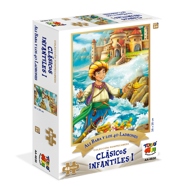 Puzzle 48 Piezas - Ali Baba Y Los 40 Ladrones - Toyng - Toyng Chile