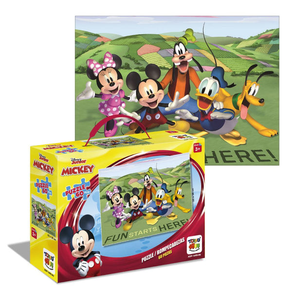 Puzzle 60 Piezas Mod Maleta Mickey - Disney - Toyng Chile