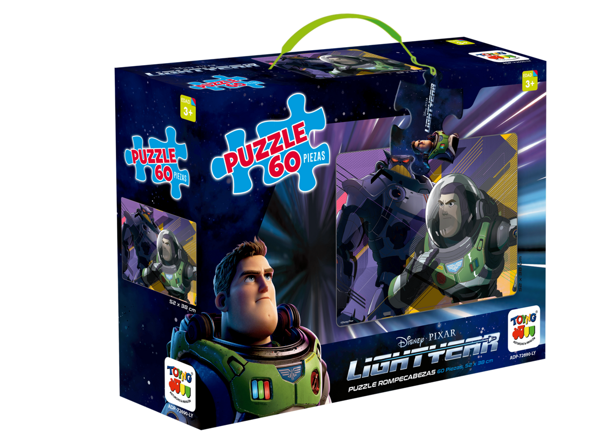 Puzzle 60 Piezas Mod Maleta Lightyear - Toyng