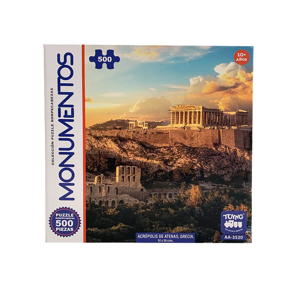 Puzzle Acrópolis De Atenas (500 Piezas) - Toyng - Toyng Chile