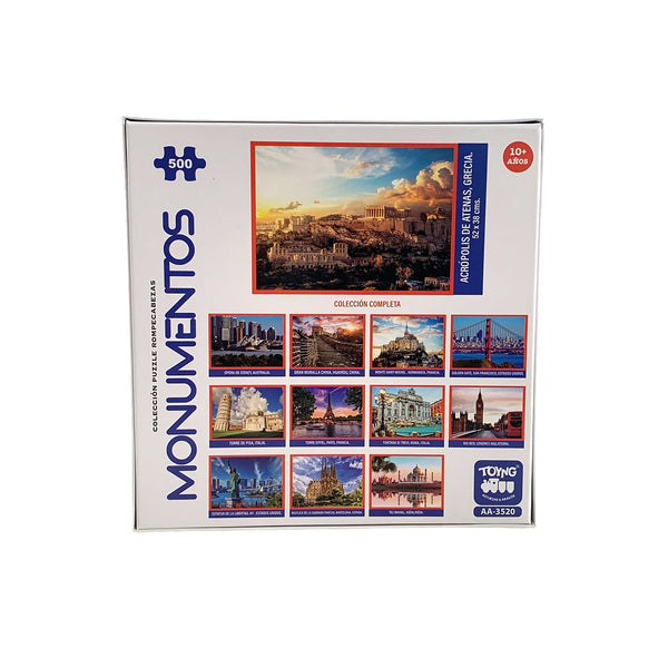 Puzzle Acrópolis De Atenas (500 Piezas) - Toyng - Toyng Chile