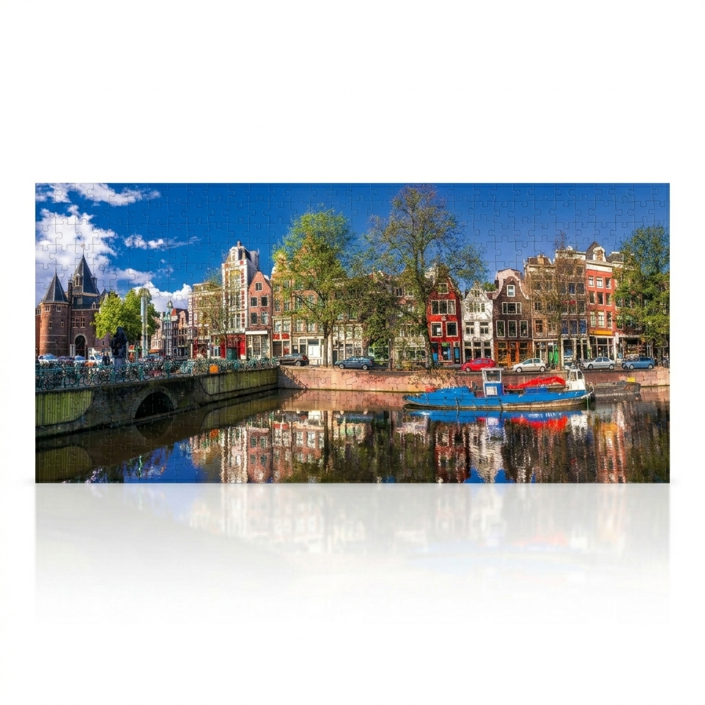 Puzzle Amsterdam Panorámico (1500 Piezas) - Toyng