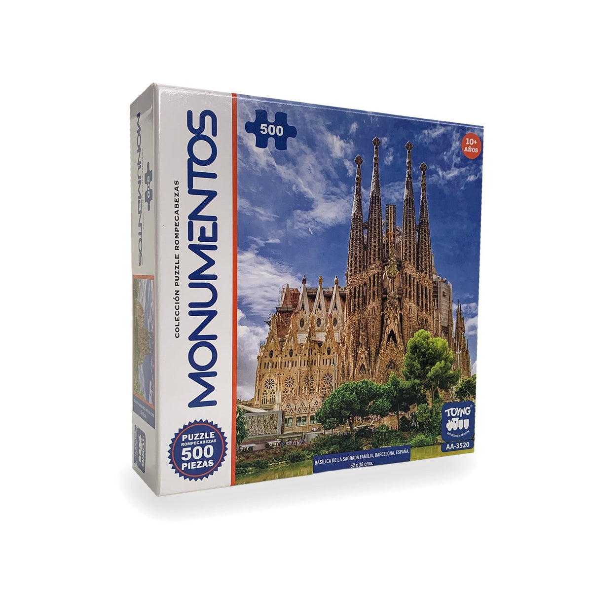 Puzzle Basílica De La Sagrada Familia (500 Piezas) - Toyng - Toyng Chile