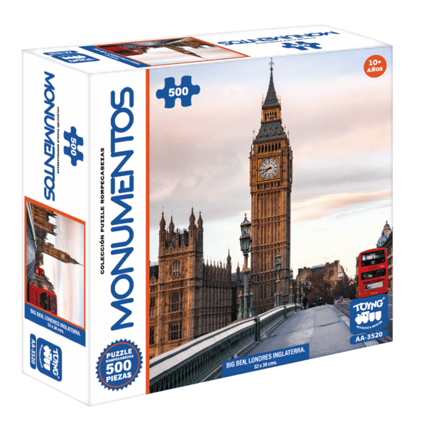Puzzle Big Ben (500 Piezas) - Toyng - Toyng Chile