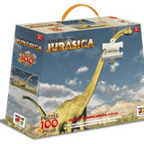 Puzzle Brachiosaurus Colección Jurásica (100 Piezas) - Toyng - Toyng Chile
