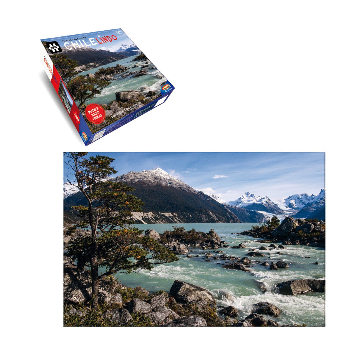 Puzzle Coyhaique (1000 Piezas) - Toyng - Toyng Chile
