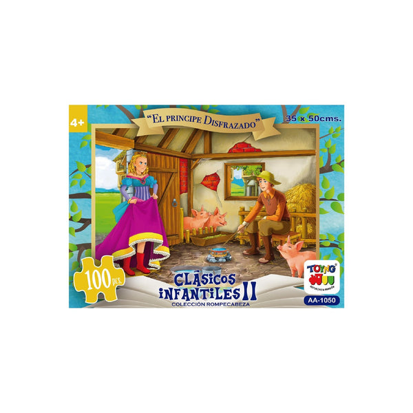 Puzzle El Príncipe Disfrazado (100 Piezas) - Toyng - Toyng Chile