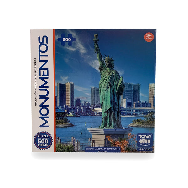 Puzzle Estatua De La Libertad (500 Piezas) - Toyng - Toyng Chile