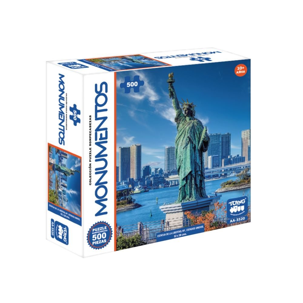 Puzzle Estatua De La Libertad (500 Piezas) - Toyng - Toyng Chile