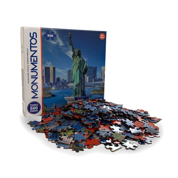 Puzzle Estatua De La Libertad (500 Piezas) - Toyng - Toyng Chile