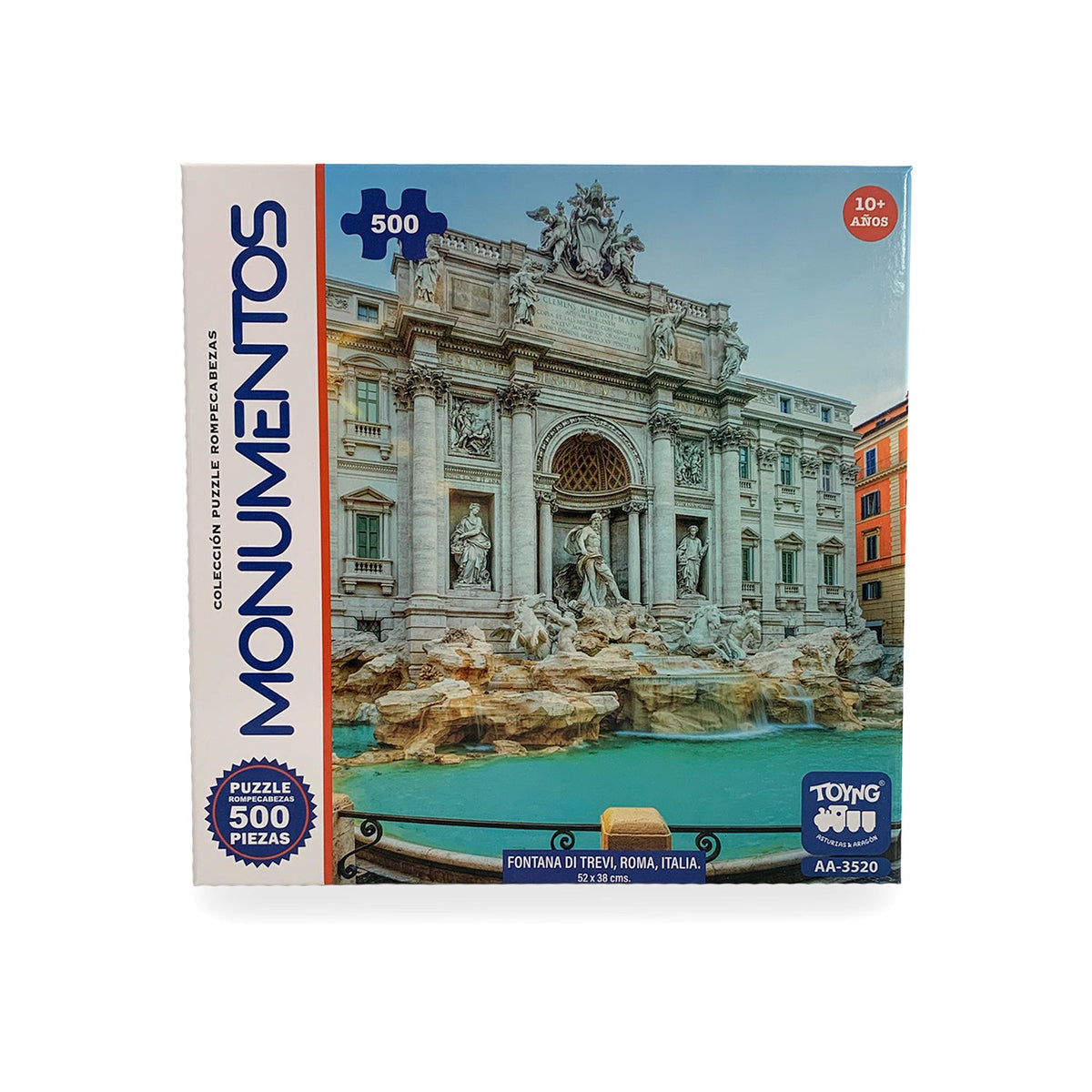 Puzzle Fontana Di Trevi (500 Piezas) - Toyng - Toyng Chile