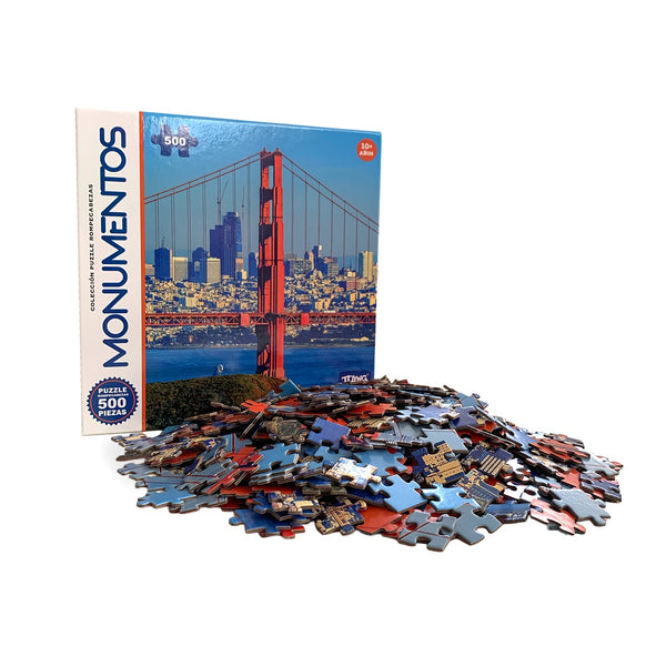 Puzzle Golden Gate (500 Piezas) - Toyng - Toyng Chile