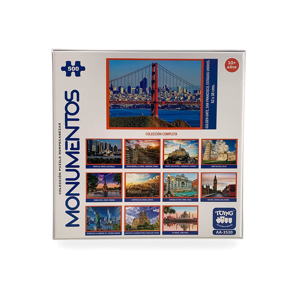 Puzzle Golden Gate (500 Piezas) - Toyng - Toyng Chile