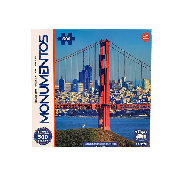 Puzzle Golden Gate (500 Piezas) - Toyng - Toyng Chile