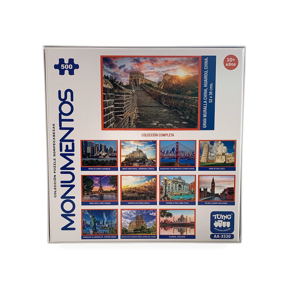 Puzzle Gran Muralla China (500 Piezas) - Toyng - Toyng Chile