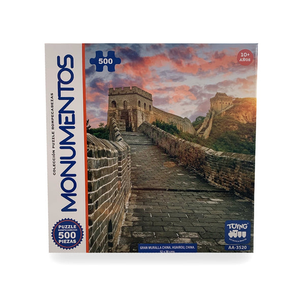 Puzzle Gran Muralla China (500 Piezas) - Toyng - Toyng Chile