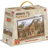 Puzzle Jirafas (100 Piezas) - Toyng - Toyng Chile