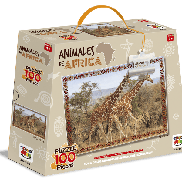 Puzzle Jirafas (100 Piezas) - Toyng - Toyng Chile
