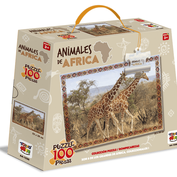 Puzzle Jirafas (100 Piezas) - Toyng - Toyng Chile