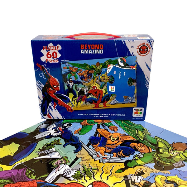 Puzzle Mod Maleta 60 Piezas - Spiderman - Toyng Chile