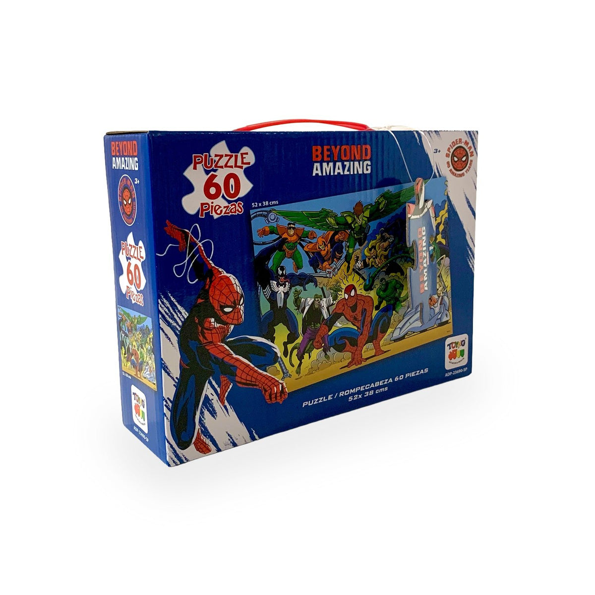 Puzzle Mod Maleta 60 Piezas - Spiderman - Toyng Chile