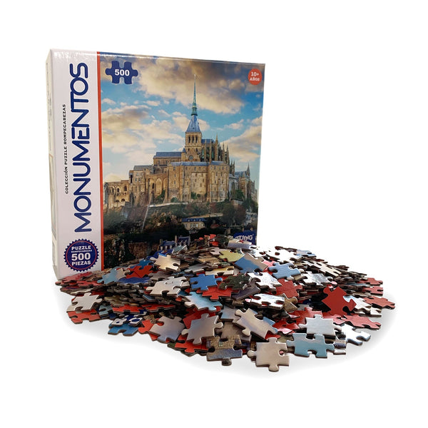 Puzzle Monte Saint-Michel (500 Piezas) - Toyng - Toyng Chile