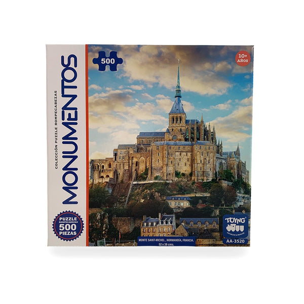Puzzle Monte Saint-Michel (500 Piezas) - Toyng - Toyng Chile