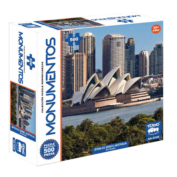Puzzle Monumentos 500 Piezas - Toyng - Toyng Chile