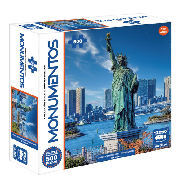 Puzzle Monumentos 500 Piezas - Toyng - Toyng Chile