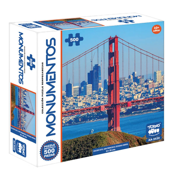 Puzzle Monumentos 500 Piezas - Toyng - Toyng Chile