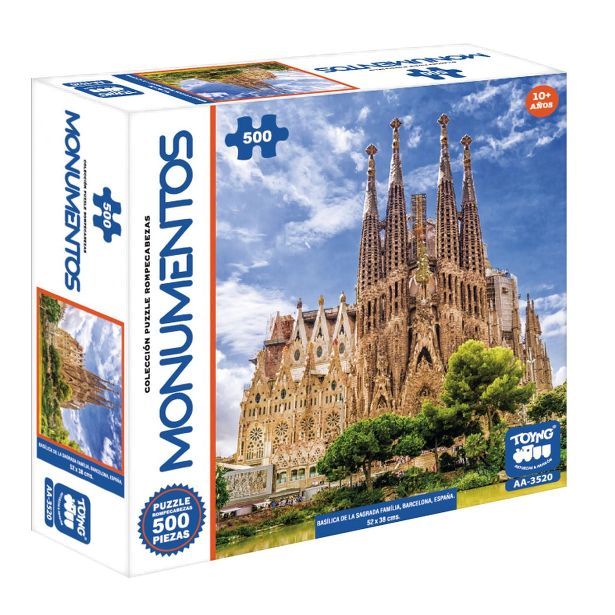 Puzzle Monumentos 500 Piezas - Toyng - Toyng Chile