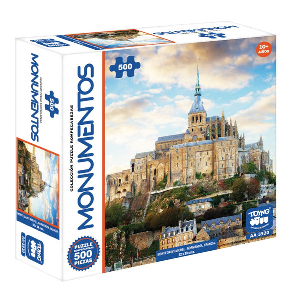 Puzzle Monumentos 500 Piezas - Toyng - Toyng Chile