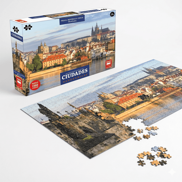Puzzle Praga Panorámico (1500 Piezas) - Toyng - Toyng Chile