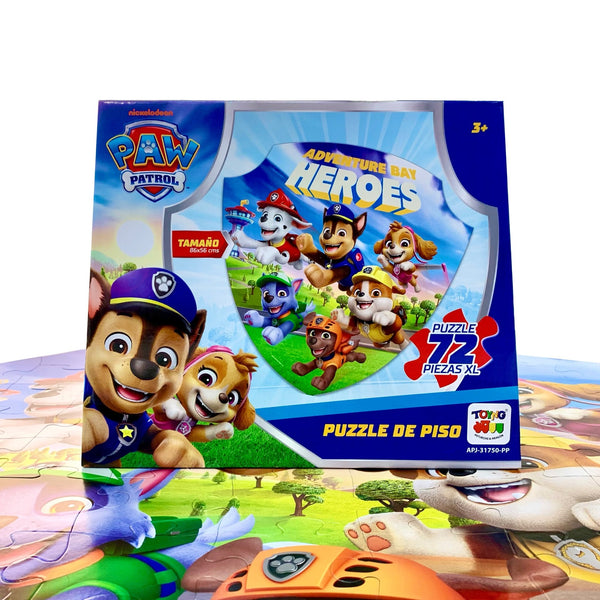 Puzzle Rompecabezas de Piso (72) Piezas Grandes - Paw Patrol - Toyng Chile