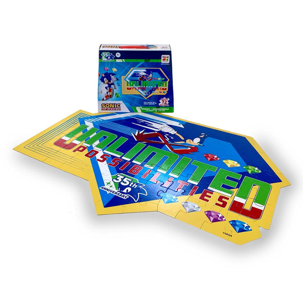Puzzle Rompecabezas de Piso (72) Piezas Grandes - Sonic - Toyng Chile