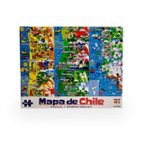 Puzzle Rompecabezas Mapa De Chile (200 Piezas) - Toyng - Toyng Chile