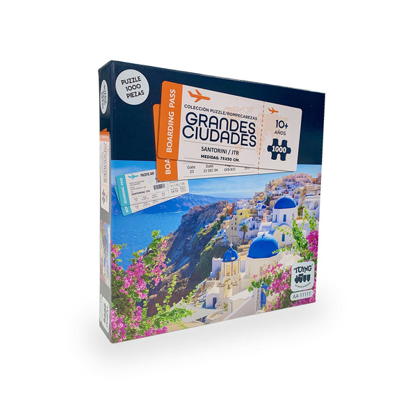 Puzzle Rompecabezas Santorini (1000) Piezas - Toyng - Toyng Chile