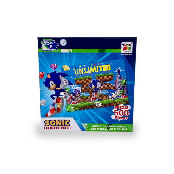 Puzzle Rompecabezas Sonic (500) Piezas - Sonic - Toyng Chile