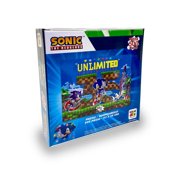 Puzzle Rompecabezas Sonic (500) Piezas - Sonic - Toyng Chile