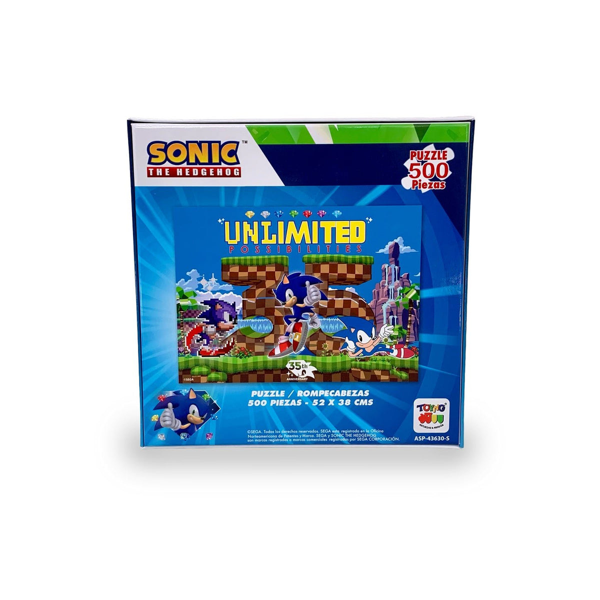 Puzzle Rompecabezas Sonic (500) Piezas - Sonic - Toyng Chile