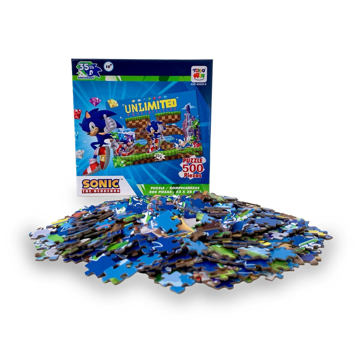Puzzle Rompecabezas Sonic (500) Piezas - Sonic - Toyng Chile
