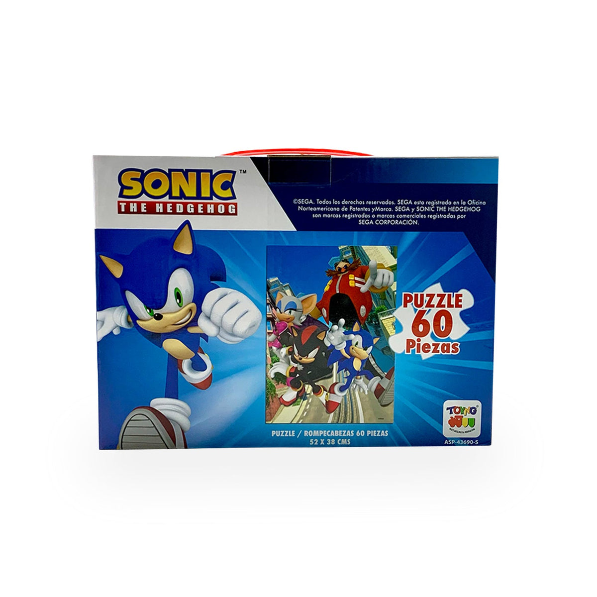 Puzzle Rompecabezas Sonic (60 Piezas) - Sonic - Toyng Chile