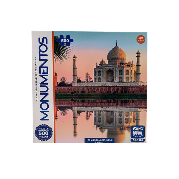 Puzzle Taj Mahal (500 Piezas) - Toyng - Toyng Chile
