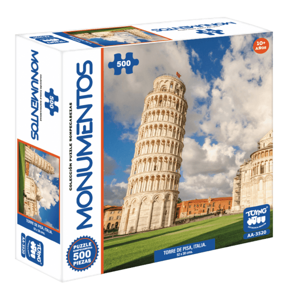 Puzzle Torre De Pisa (500 Piezas) - Toyng - Toyng Chile