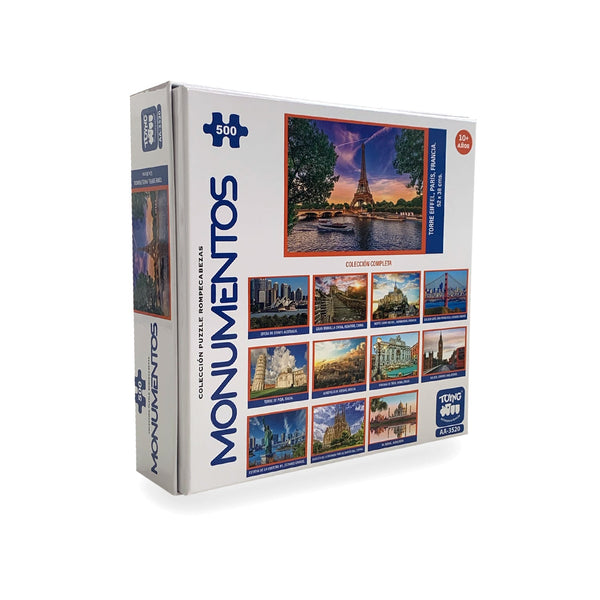 Puzzle Torre Eiffel (500 Piezas) - Toyng - Toyng Chile