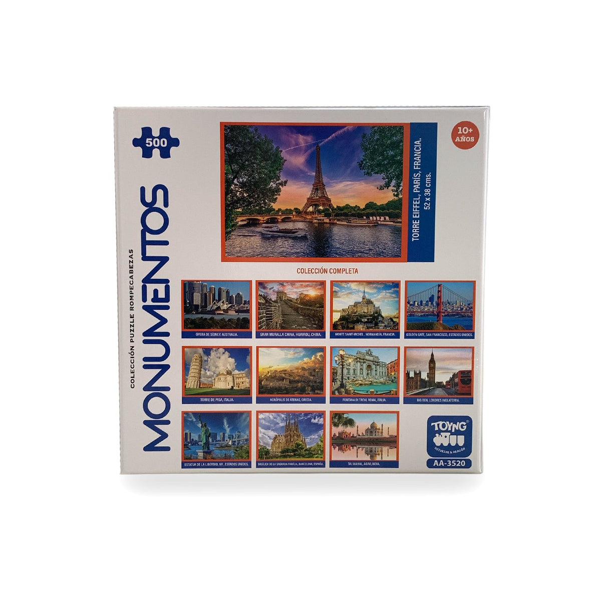 Puzzle Torre Eiffel (500 Piezas) - Toyng - Toyng Chile