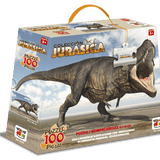 Puzzle Tyrannosaurus Rex Colección Jurásica (100 Piezas) - Toyng - Toyng Chile
